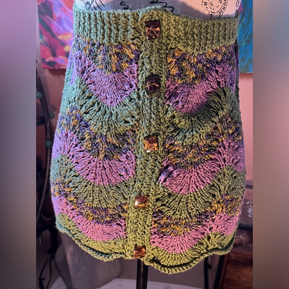 Handmade Knitted Halter Top - Picture 3 of 8